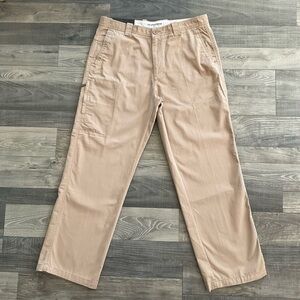 NWT Weatherproof WP Khaki Pants Men’s 36x32 Fits 36x31 Tan Pockets SCWP181